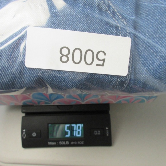 Mickey Unlimited Jerry Leign Denim Dress Overall Women 26 Embroidered Vtg 578 - Picture 9 of 14